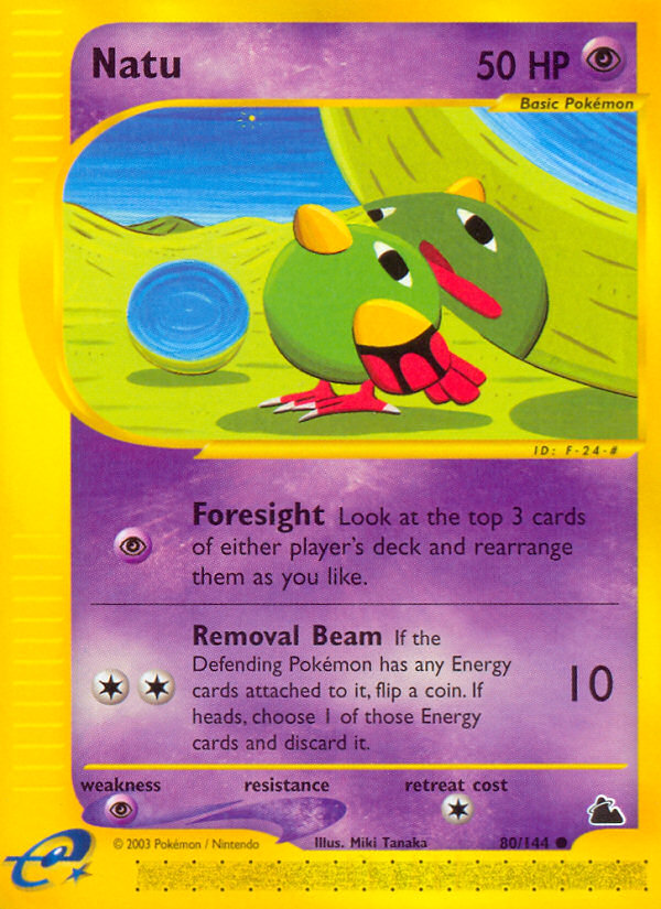 Natu (80/144) [Skyridge] | GnG Games