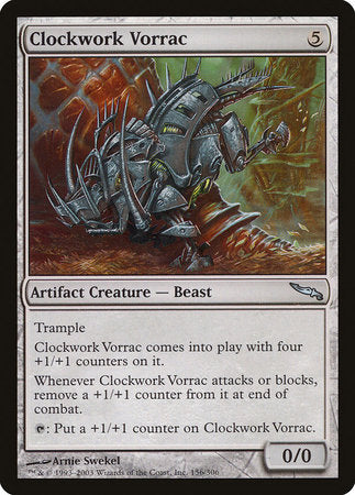 Clockwork Vorrac [Mirrodin] | GnG Games