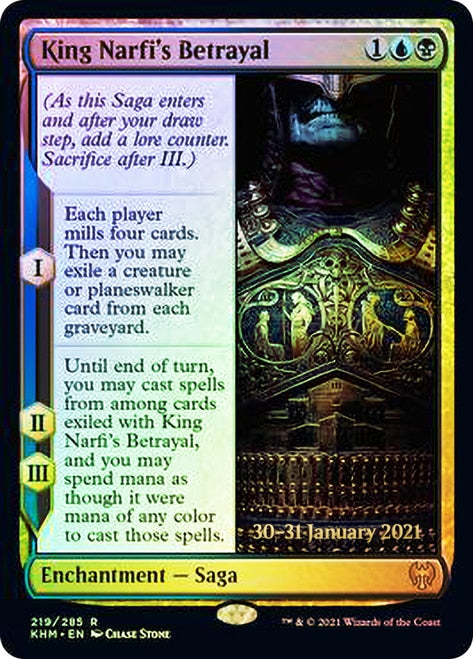 King Narfi's Betrayal [Kaldheim Prerelease Promos] | GnG Games