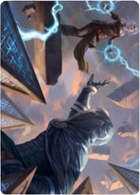 Nahiri's Binding Art Card [Zendikar Rising Art Series] | GnG Games