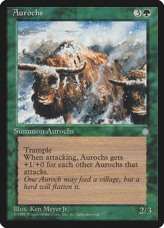 Aurochs [Ice Age] | GnG Games