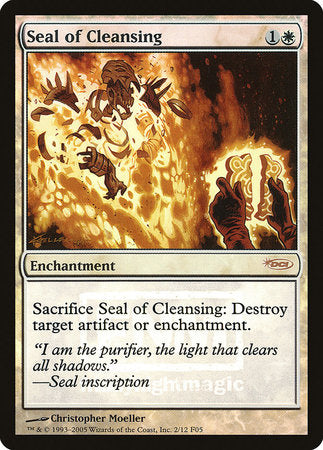 Seal of Cleansing [Friday Night Magic 2005] | GnG Games