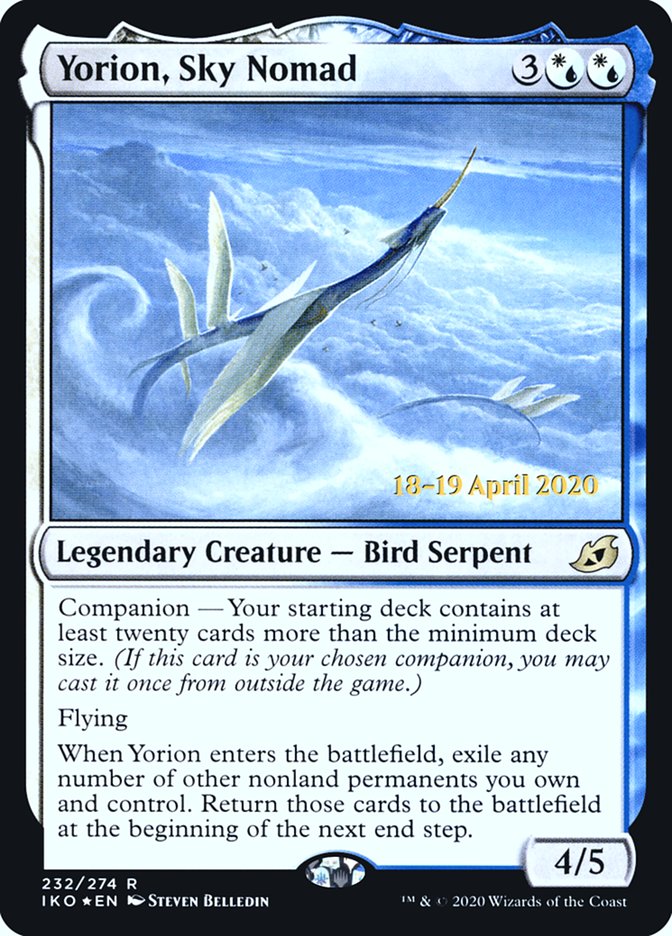 Yorion, Sky Nomad  [Ikoria: Lair of Behemoths Prerelease Promos] | GnG Games