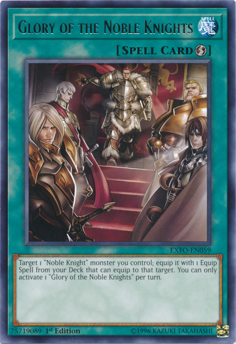 Glory of the Noble Knights [EXFO-EN059] Rare | GnG Games