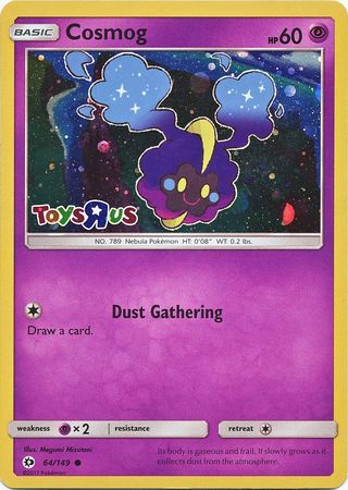 Cosmog (64/149) (Toys R Us Promo) [Sun & Moon: Base Set] | GnG Games