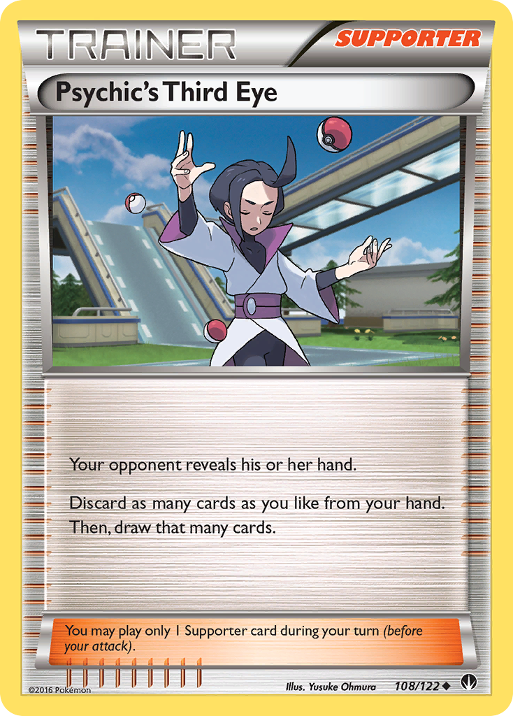 Psychic's Third Eye (108/122) [XY: BREAKpoint] | GnG Games