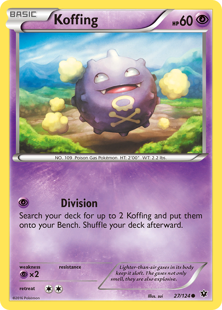 Koffing (27/124) [XY: Fates Collide] | GnG Games