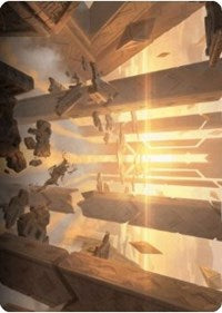 Skyclave Basilica Art Card [Zendikar Rising Art Series] | GnG Games