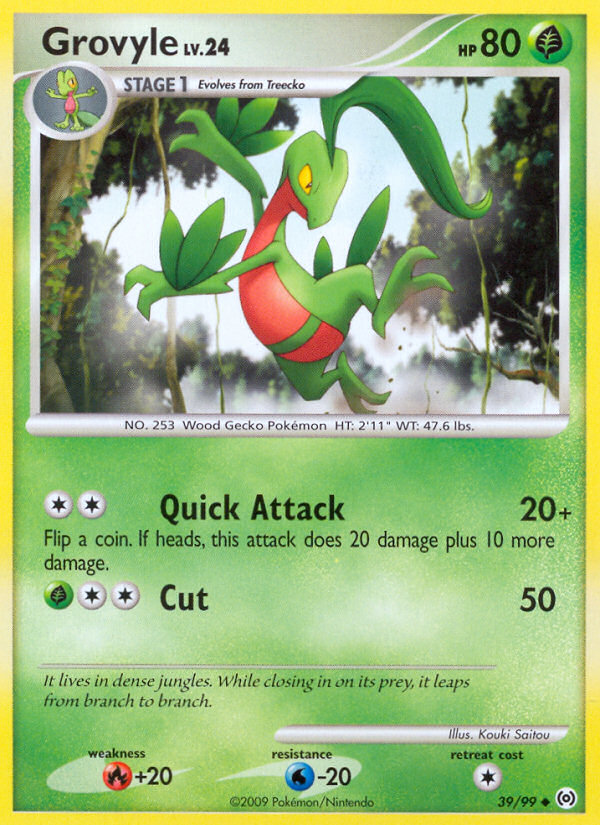 Grovyle (39/99) [Platinum: Arceus] | GnG Games