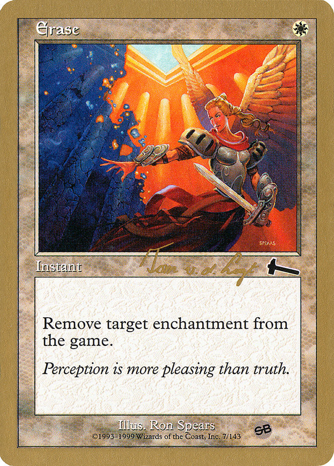 Erase (Tom van de Logt) (SB) [World Championship Decks 2000] | GnG Games