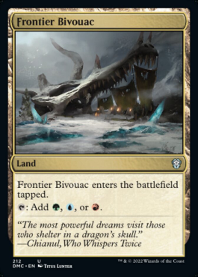 Frontier Bivouac [Dominaria United Commander] | GnG Games