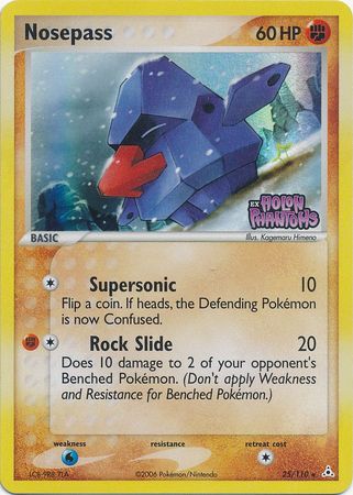 Nosepass (25/110) (Stamped) [EX: Holon Phantoms] | GnG Games