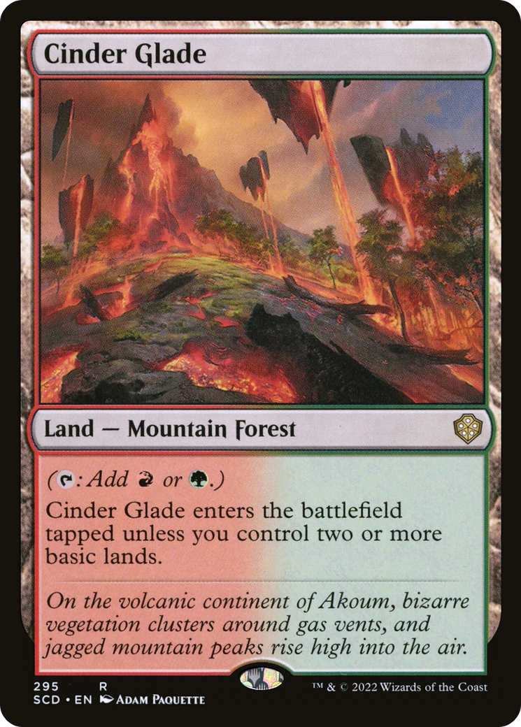 Cinder Glade [Starter Commander Decks] | GnG Games