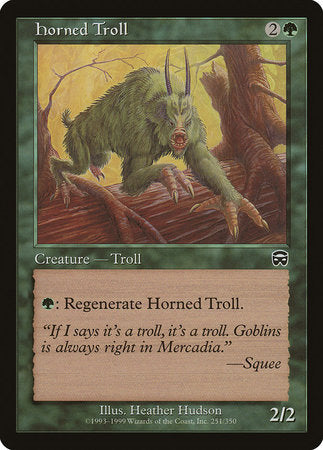Horned Troll [Mercadian Masques] | GnG Games