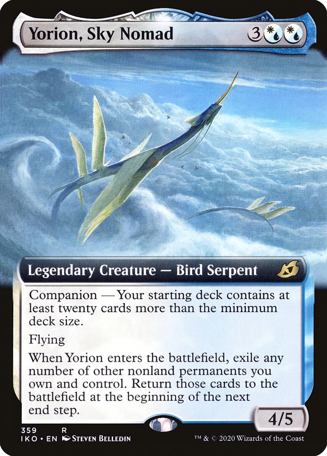 Yorion, Sky Nomad (Extended Art) [Ikoria: Lair of Behemoths] | GnG Games