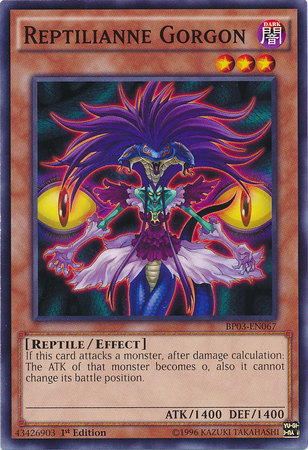 Reptilianne Gorgon [BP03-EN067] Common | GnG Games