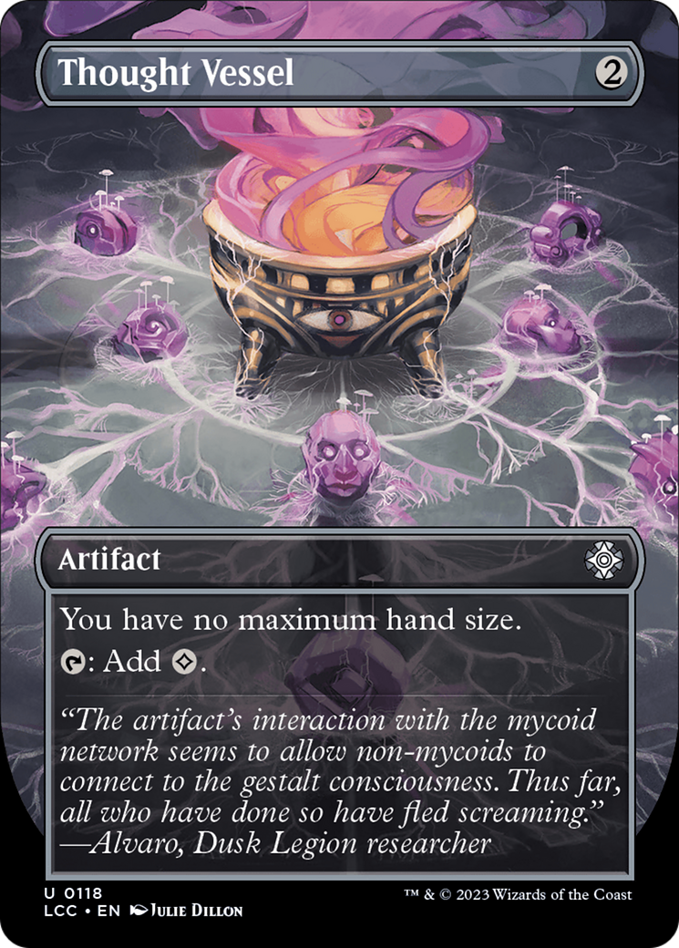 Thought Vessel (Borderless) [The Lost Caverns of Ixalan Commander] | GnG Games