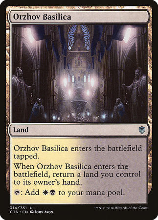 Orzhov Basilica [Commander 2016] | GnG Games