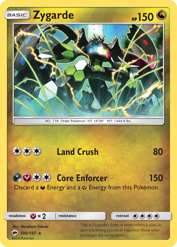 Zygarde (100/147) [Sun & Moon: Burning Shadows] | GnG Games