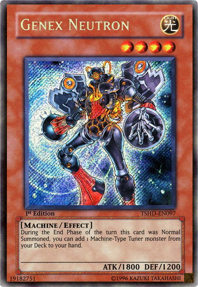 Genex Neutron [TSHD-EN097] Secret Rare | GnG Games