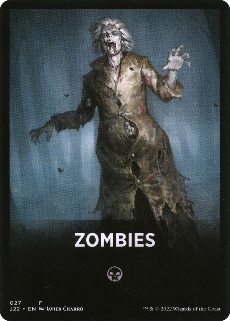 Zombies Theme Card [Jumpstart 2022 Front Cards] | GnG Games