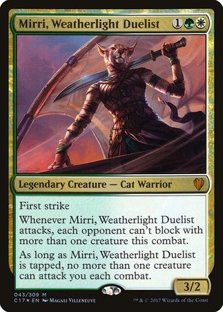 Mirri, Weatherlight Duelist [Commander 2017] | GnG Games