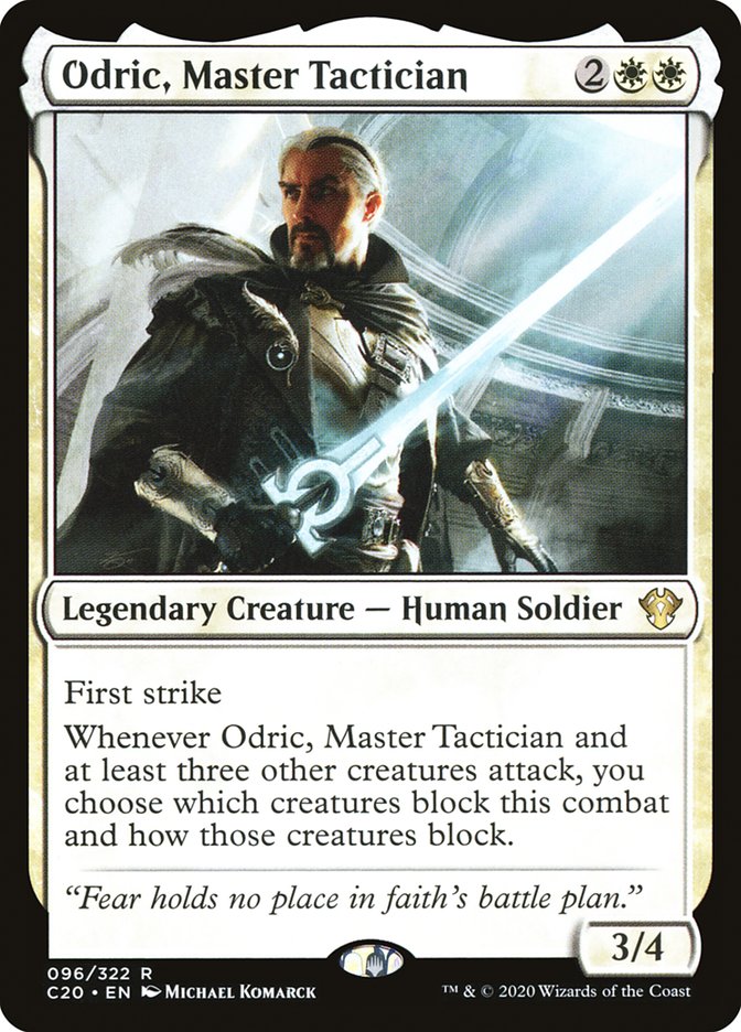 Odric, Master Tactician [Commander 2020] | GnG Games