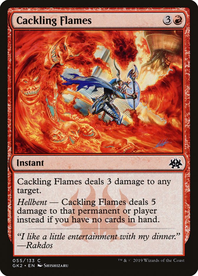 Cackling Flames [Ravnica Allegiance Guild Kit] | GnG Games