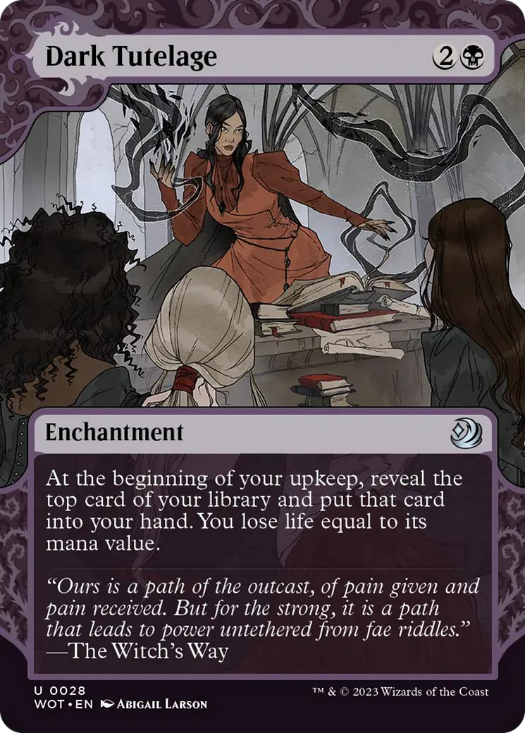 Dark Tutelage [Wilds of Eldraine: Enchanting Tales] | GnG Games