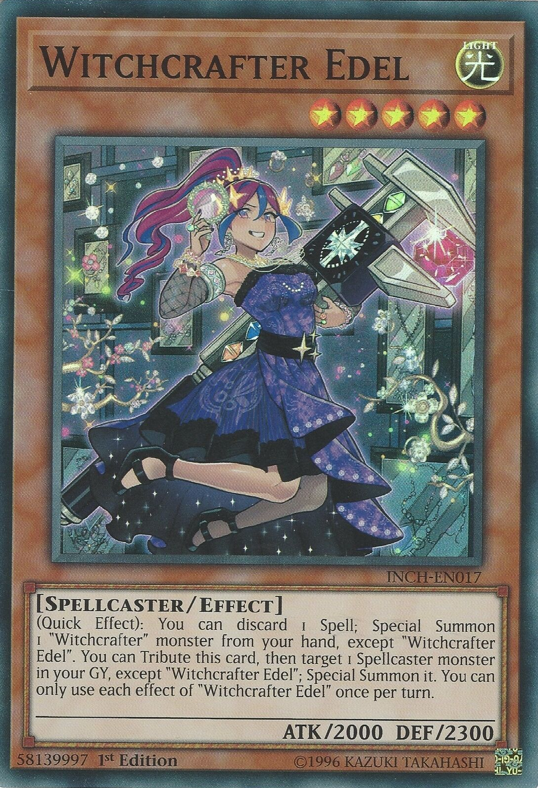 Witchcrafter Edel [INCH-EN017] Super Rare | GnG Games