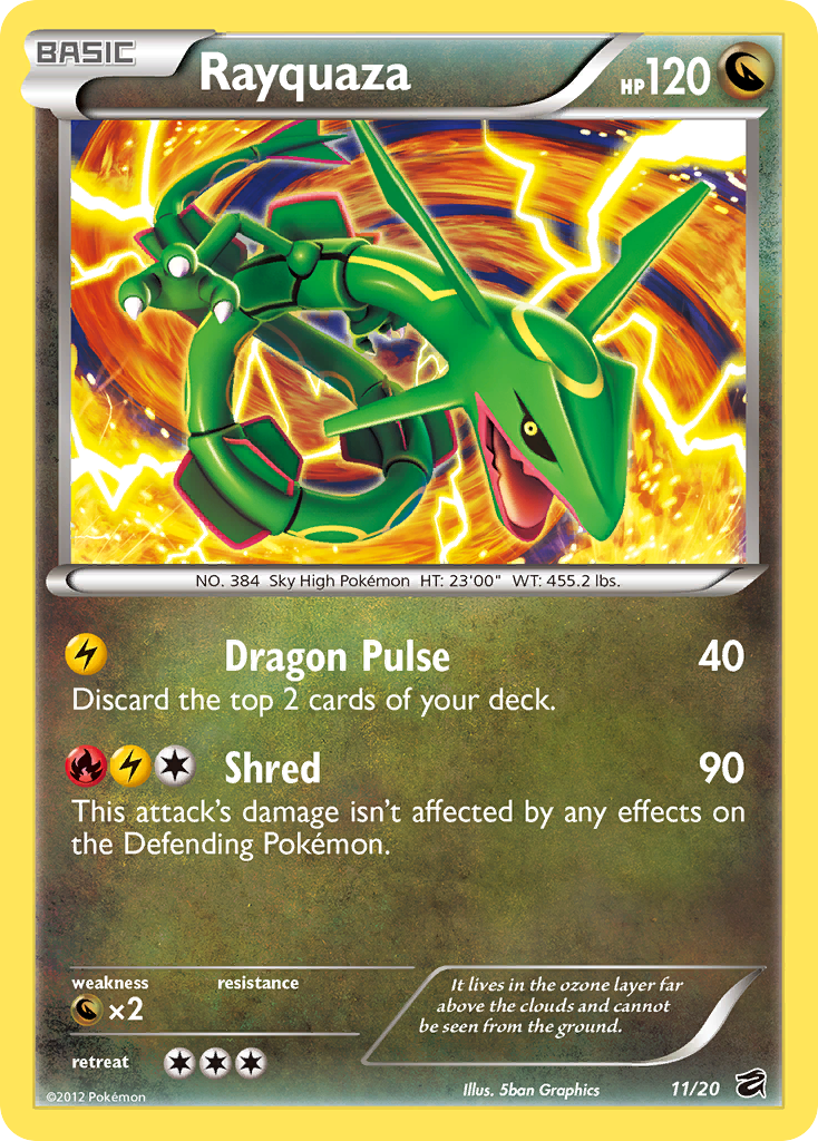 Rayquaza (11/20) [Black & White: Dragon Vault] | GnG Games