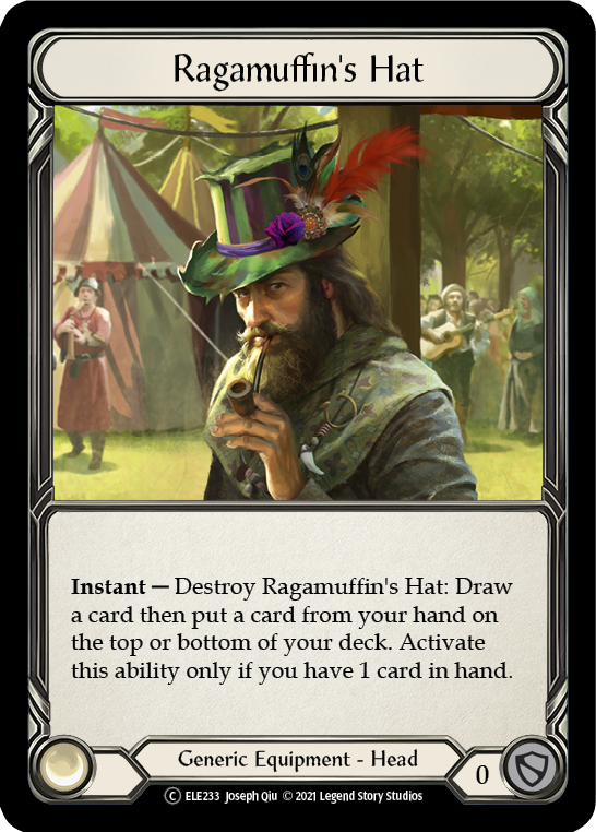 Ragamuffin's Hat [U-ELE233] Unlimited Rainbow Foil | GnG Games