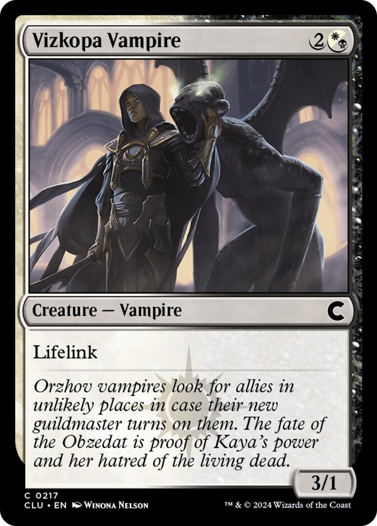 Vizkopa Vampire [Ravnica: Clue Edition] | GnG Games