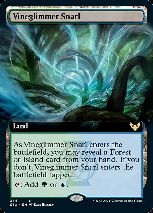 Vineglimmer Snarl (Extended) [Strixhaven: School of Mages] | GnG Games