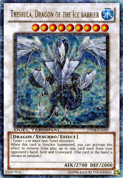 Trishula, Dragon of the Ice Barrier [DT04-EN092] Ultra Rare | GnG Games