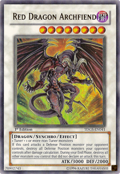 Red Dragon Archfiend [TDGS-EN041] Ultra Rare | GnG Games