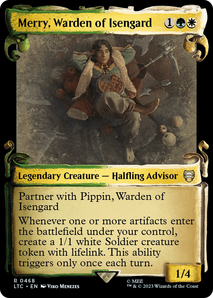 Merry, Warden of Isengard [The Lord of the Rings: Tales of Middle-Earth Commander Showcase Scrolls] | GnG Games
