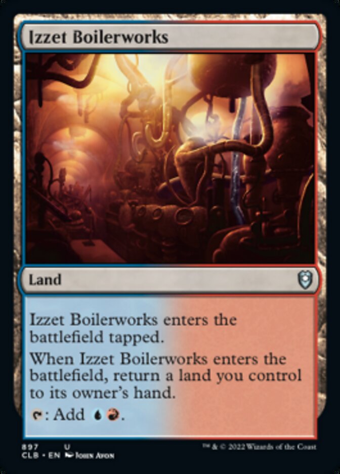 Izzet Boilerworks [Commander Legends: Battle for Baldur's Gate] | GnG Games
