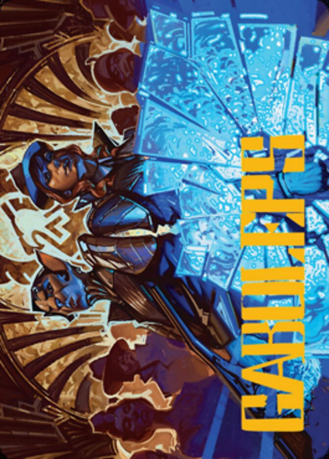 Contractual Safeguard Art Card (Gold-Stamped Signature) [Streets of New Capenna Art Series] | GnG Games