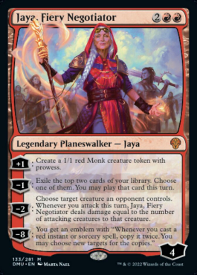 Jaya, Fiery Negotiator [Dominaria United] | GnG Games