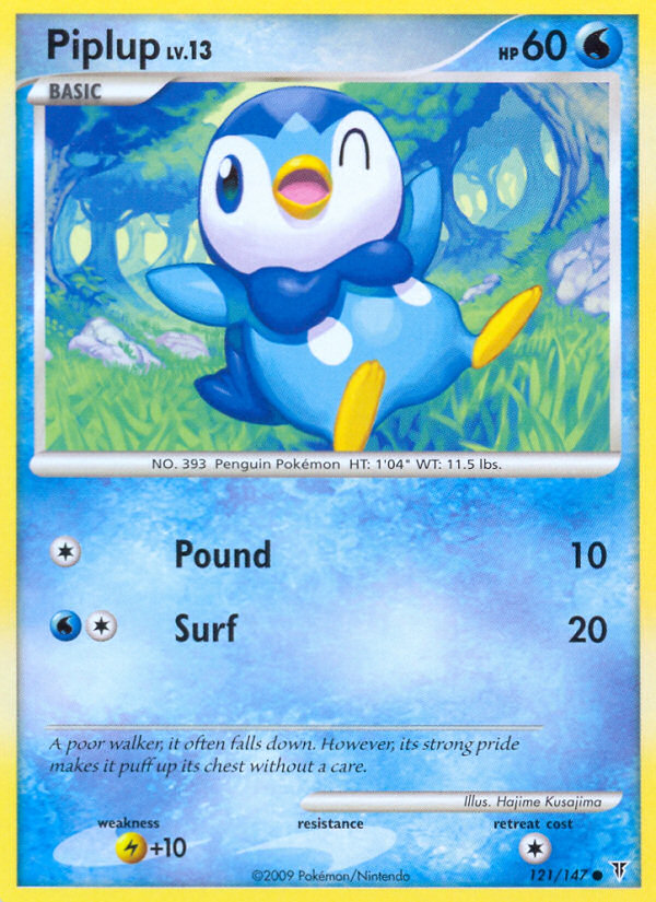 Piplup (121/147) [Platinum: Supreme Victors] | GnG Games