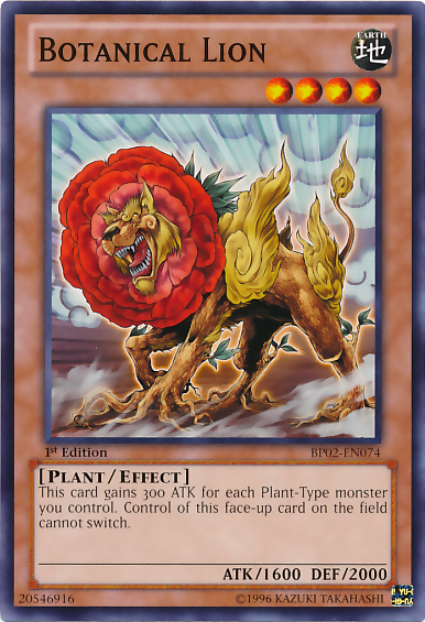 Botanical Lion [BP02-EN074] Common | GnG Games