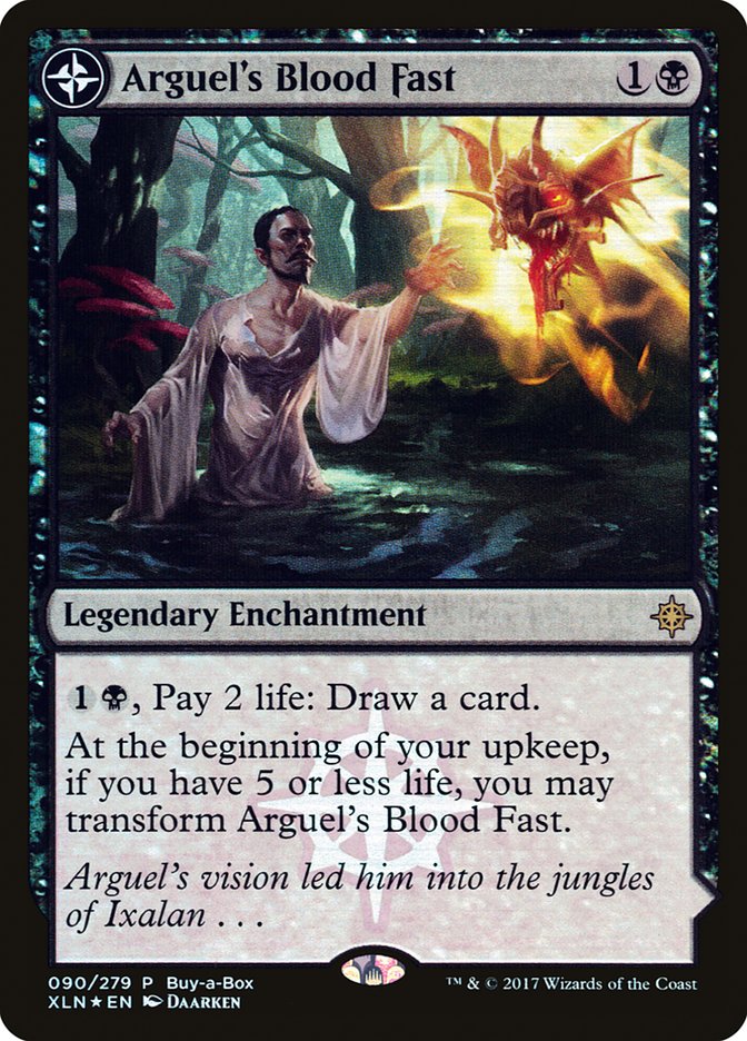 Arguel's Blood Fast // Temple of Aclazotz (Buy-A-Box) [Ixalan Treasure Chest] | GnG Games