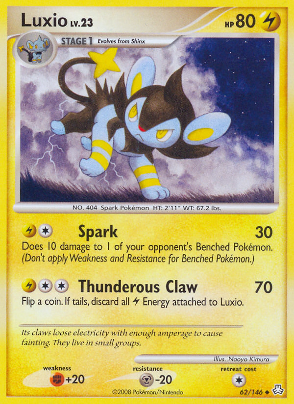 Luxio (62/146) [Diamond & Pearl: Legends Awakened] | GnG Games