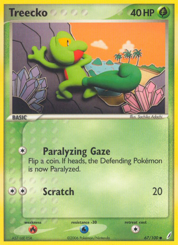 Treecko (67/100) [EX: Crystal Guardians] | GnG Games