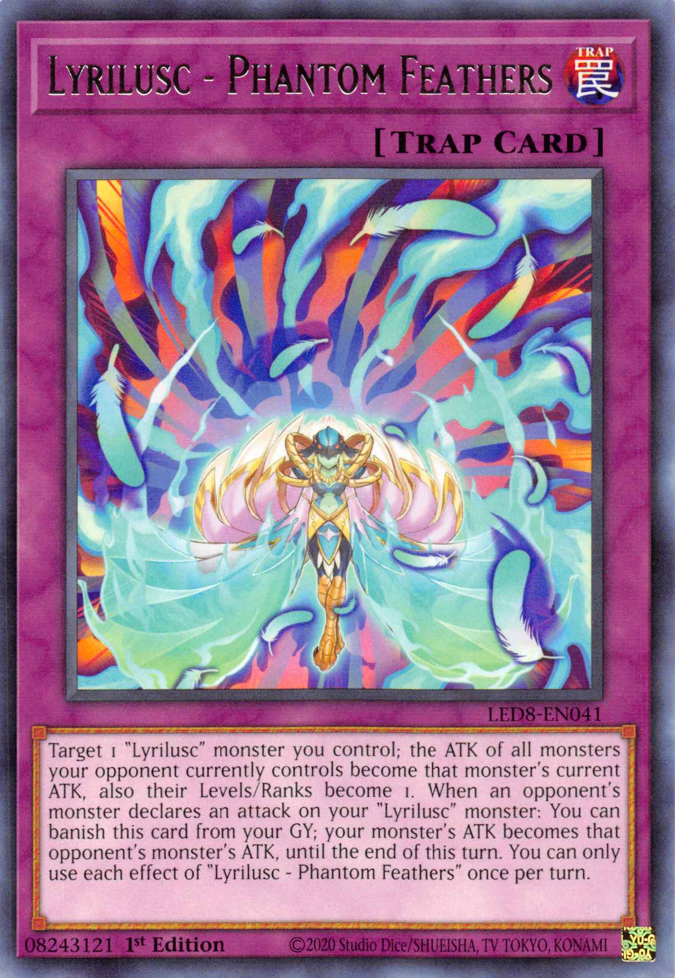 Lyrilusc - Phantom Feathers [LED8-EN041] Rare | GnG Games