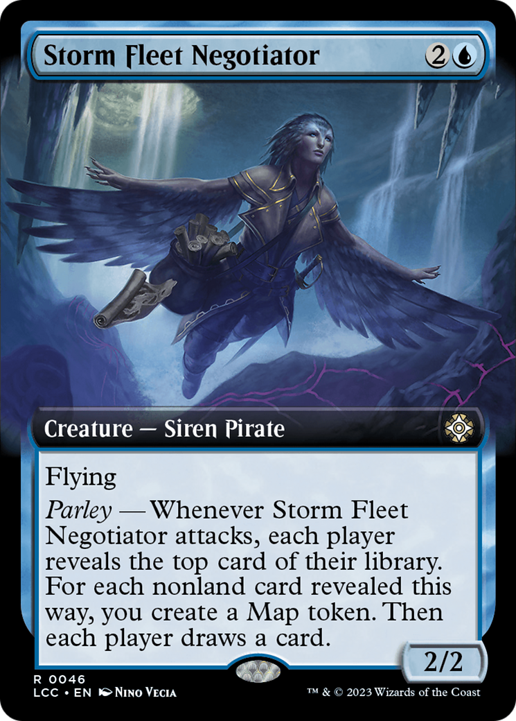 Storm Fleet Negotiator (Extended Art) [The Lost Caverns of Ixalan Commander] | GnG Games
