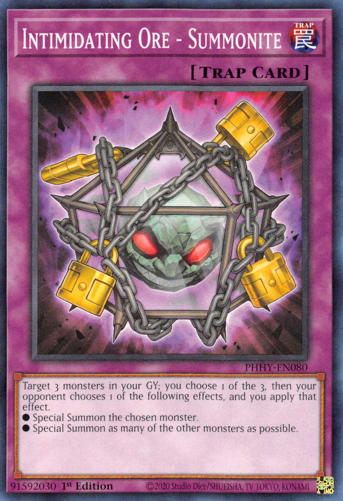 Intimidating Ore - Summonite [PHHY-EN080] Common | GnG Games