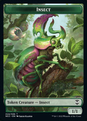 Ogre // Insect Double-sided Token [Streets of New Capenna Commander Tokens] | GnG Games