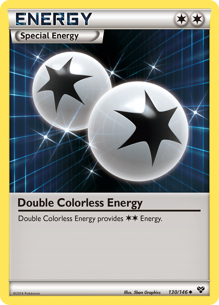 Double Colorless Energy (130/146) [XY: Base Set] | GnG Games